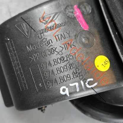 974809857 974809857A 974809857B  Porsche Panamera Fuel Filler Flap Door with Lock Actuator 974809857