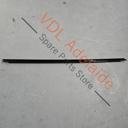 971853102E 041 971853102E   Porsche Panamera Right Front Lower Door Gloss Black Exterior Trim Molding Weather Seal 971853102E 041