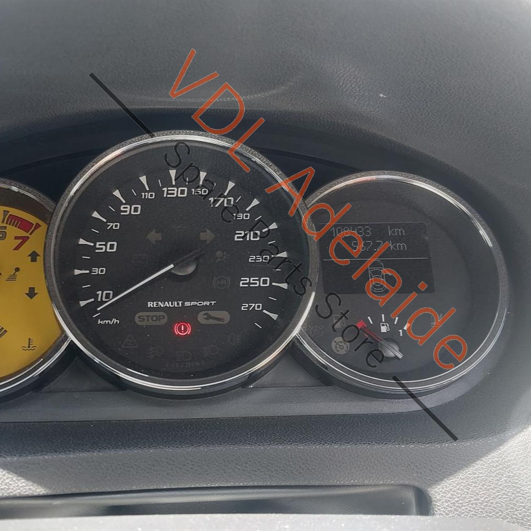 248103070R    Renault Megane RS250 RS265 D95 RS Dash Instrument Cluster KM/H 248103070R