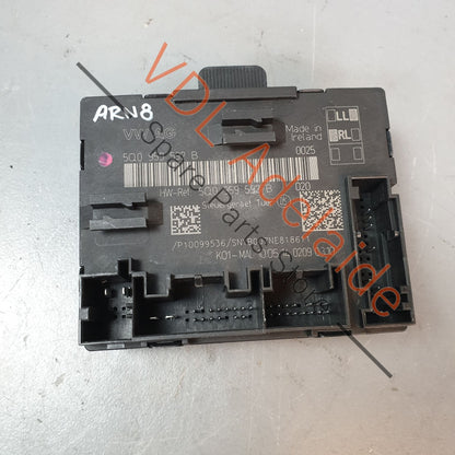 VW Golf R Mk7 Front Left Passenger Door Control Module Unit RHD 5Q0959592B