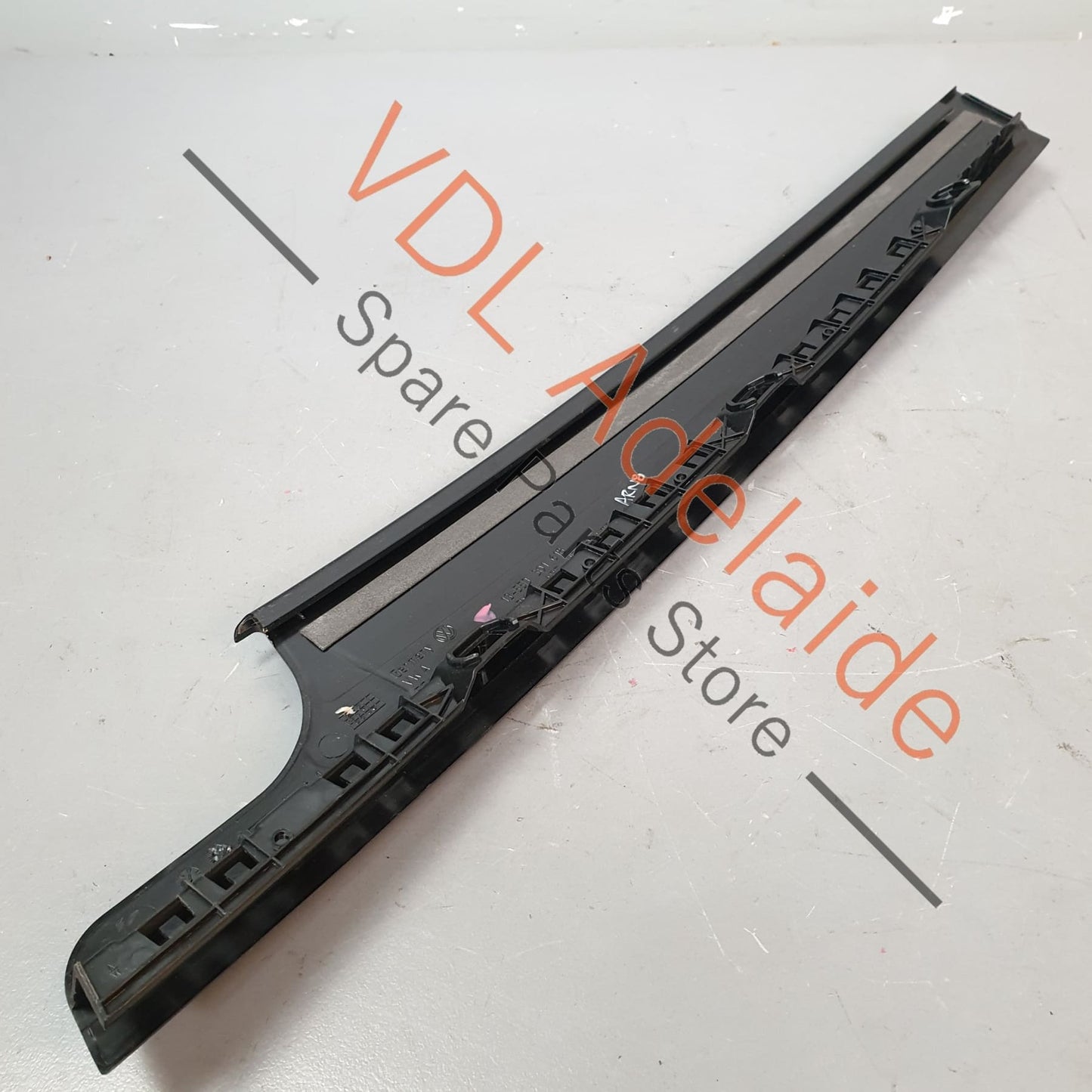 VW Golf R Mk7 Front Left Door B-Pillar Window Frame Exterior Trim 5G4837889A