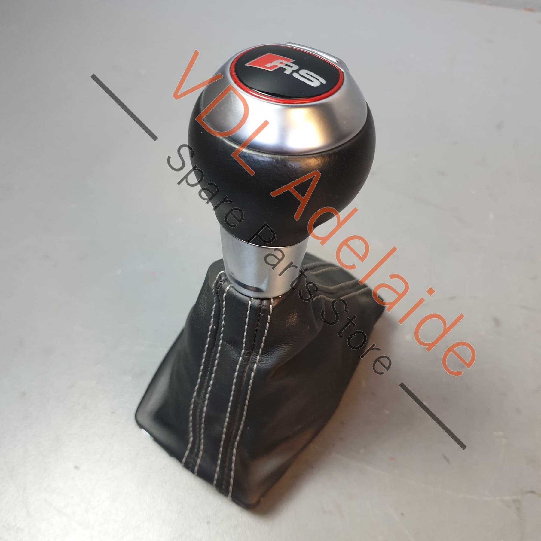 Audi RS3 8V Automatic Gear Shifter Select Boot Knob Cover Leather RHD 8V2713139AC