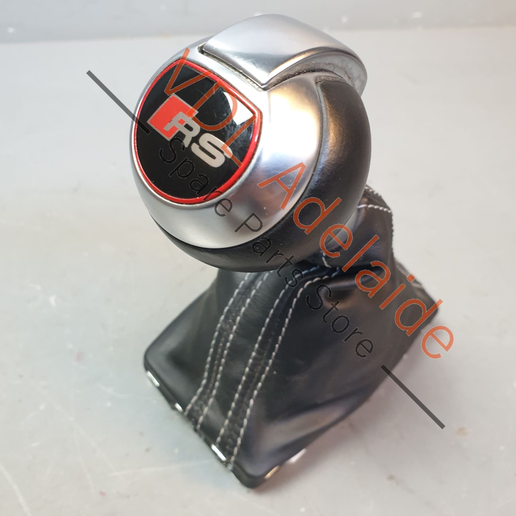 Audi RS3 8V Automatic Gear Shifter Select Boot Knob Cover Leather RHD 8V2713139AC