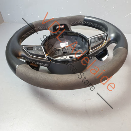 Audi RS3 8V Multifunction Sports Steering Wheel Leather Tiptronic 8V0419091AG