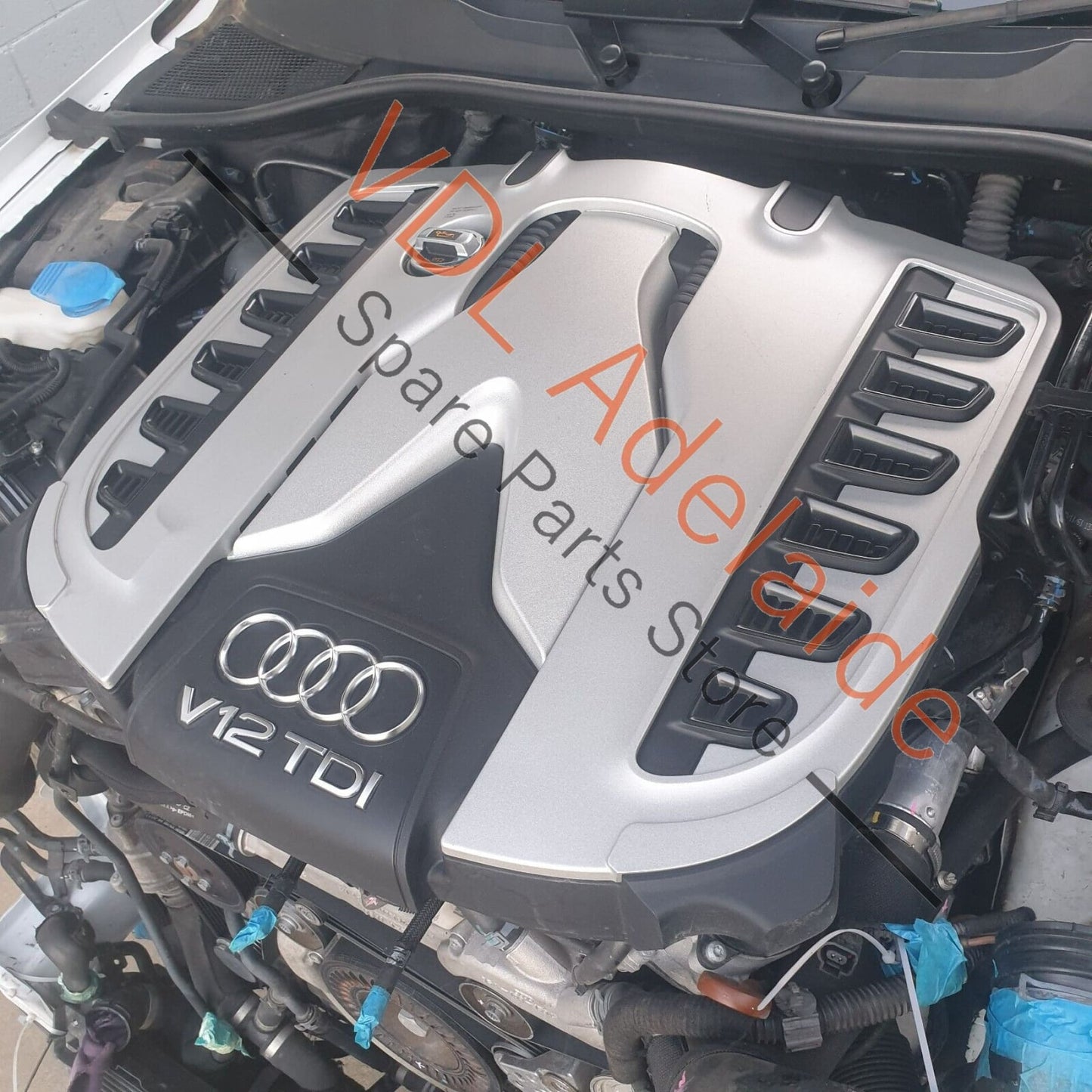 Audi Q7 6.0L V12 4L 2x Carbon Ceramic Brake Rotors 370 x 30 5x130