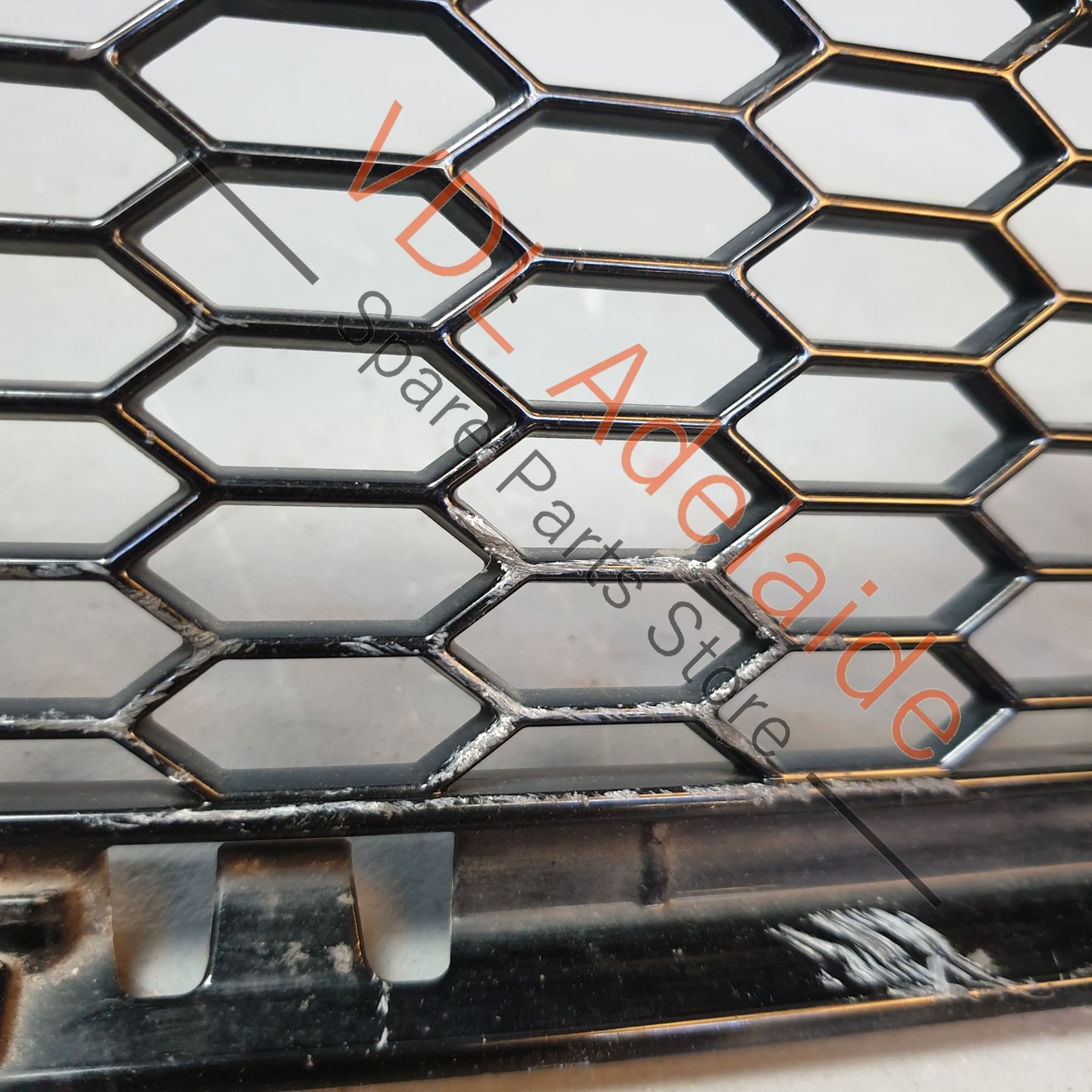 Audi RS3 8V Front Radiator Grille Lower Insert Gloss Black 8V4853667B