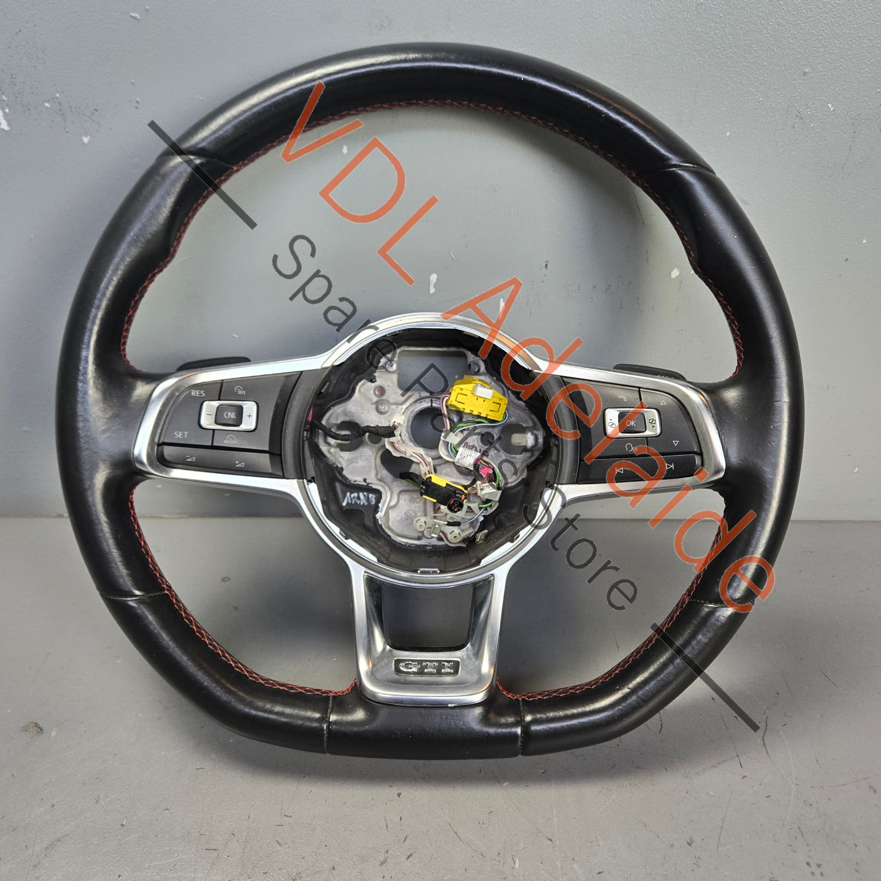 5G0419091QAPX 5G0419091HHAPX   VW Golf GTi MK7 Flat Bottom Steering Wheel Leather 5G0419091Q APX