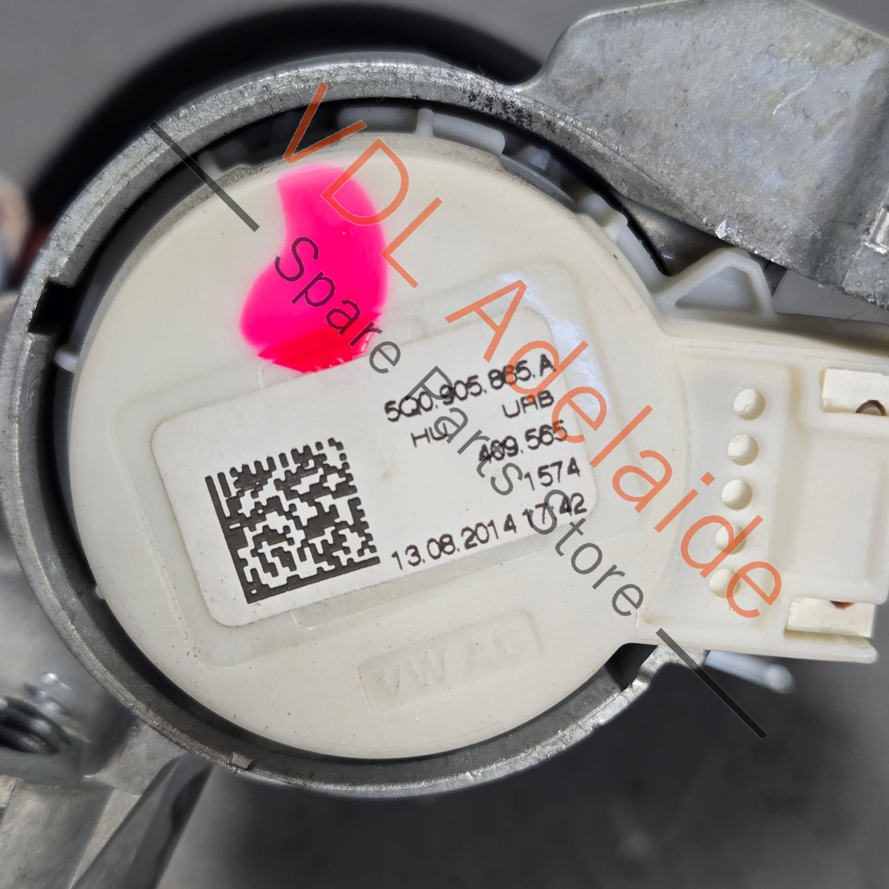 1K0905851B 107837168CL   VW Golf Mk7 Steering Lock & Drivers Door Manual Lock Cylinder for RHD with Key 1K0905851B