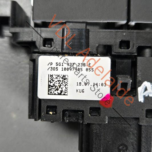 5G1927238E    VW Golf MK7 Centre Console Button for Parking Aid Park Assist Switch 5G1927238E