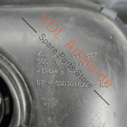 5G0809857    VW Golf MK7 Fuel Filler Flap Cap 5G0809909 5G0809857 Pure White 0Q0Q C9A