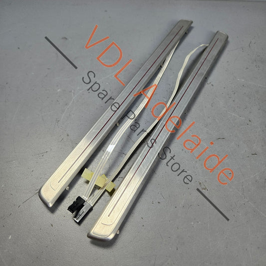 5G4853369DAT 5G4853370DAT   VW Golf GTi MK7 Pair of Illuminated Red LED Sill Trim Entry Light Strip 5G4853369 5G4853370 Suit 4dr Models