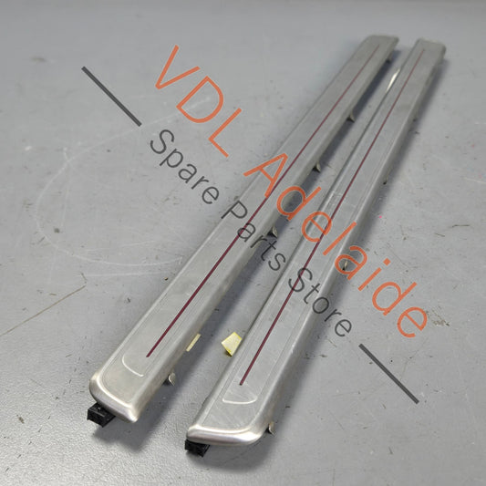5G4853369DAT 5G4853370DAT   VW Golf GTi MK7 Pair of Illuminated Red LED Sill Trim Entry Light Strip 5G4853369 5G4853370 Suit 4dr Models