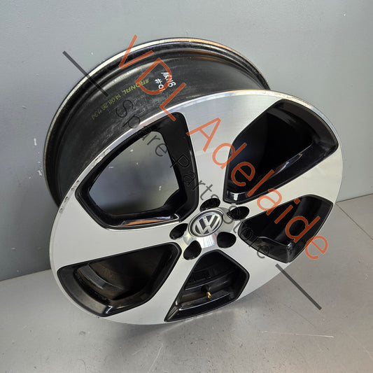 5G0601025ASFZZ    1x VW Golf GTi Mk7 18in x7.5in Alloy Wheel AUSTIN 5G0601025AS #01