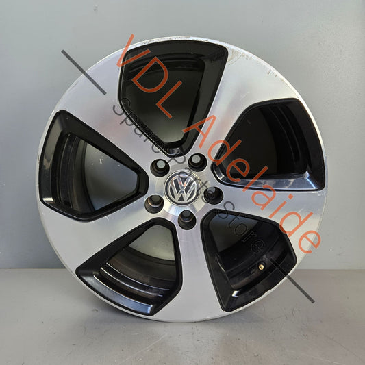 5G0601025ASFZZ    1x VW Golf GTi Mk7 18in x7.5in Alloy Wheel AUSTIN 5G0601025AS #02