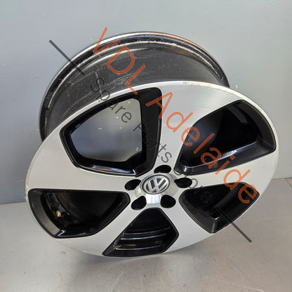 5G0601025ASFZZ    1x VW Golf GTi Mk7 18in x7.5in Alloy Wheel AUSTIN 5G0601025AS #03