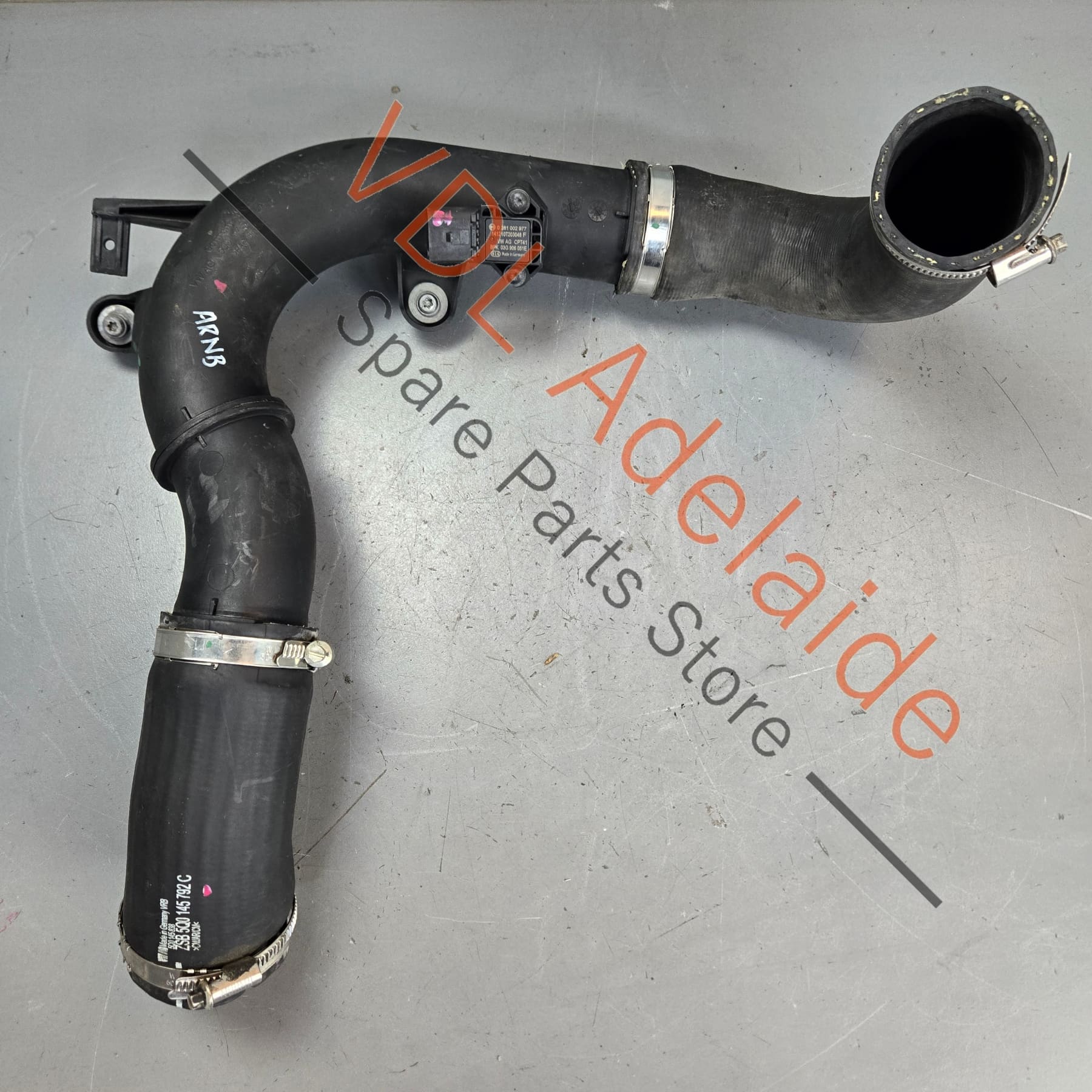 5Q0145770B 5Q0145770A   VW Golf MK7 Gti Right Side Charge Air Cooler Intercooler Pipe Hose 5Q0145770B 6C0145770A