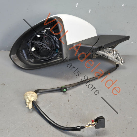 5G2857507CH 5G2857507DK 5G0857537E  VW Golf MK7 Left Side Wing Mirror Base Housing Cap Pure White 0Q0Q C9A