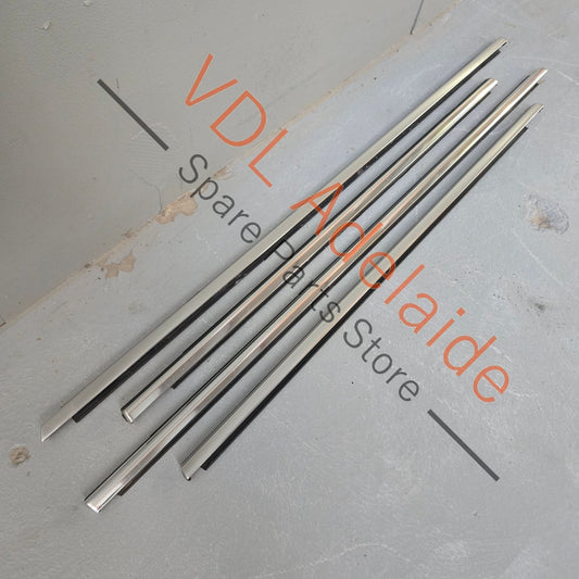 7P0839476G7Z7 7P0837476G7Z7 7P0839475G7Z7 7P0837476H7Z7 VW Touareg 7P Window Lower Exterior Trim Set "Glossy Aluminium"