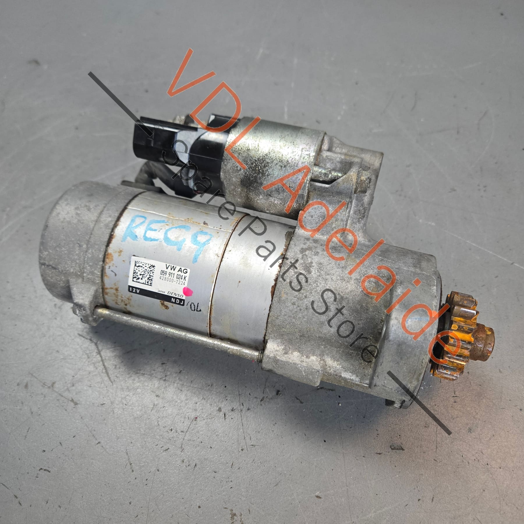 059911024K    VW Touareg 7P Starter Motor Denso 059911024K