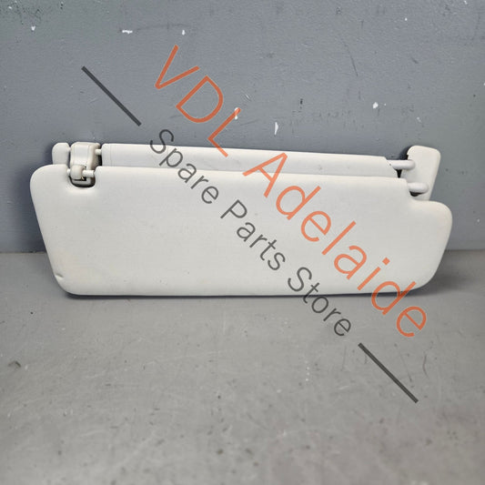 7P0857551D    VW Touareg 7P Left Side Double Sun Visor Pearl Grey 7P0857551D 2F4