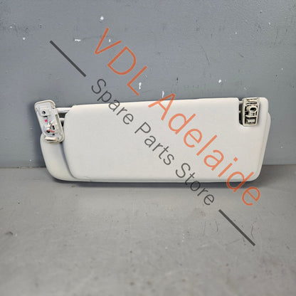 7P0857551D    VW Touareg 7P Left Side Double Sun Visor Pearl Grey 7P0857551D 2F4