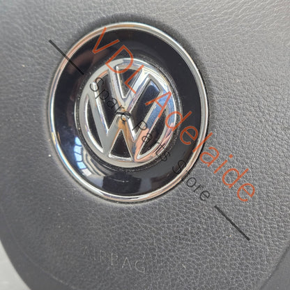 7P6880201K 7P6971584B   VW Touareg 7P Steering Wheel Airbag 7P6880201K Black
