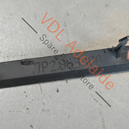 7P2863100CMN3 7P2863100KMN3   VW Touareg 7P A/C Switch Surround Trim 7P2863100K MN3 Vavona Brown Woodgrain RHD