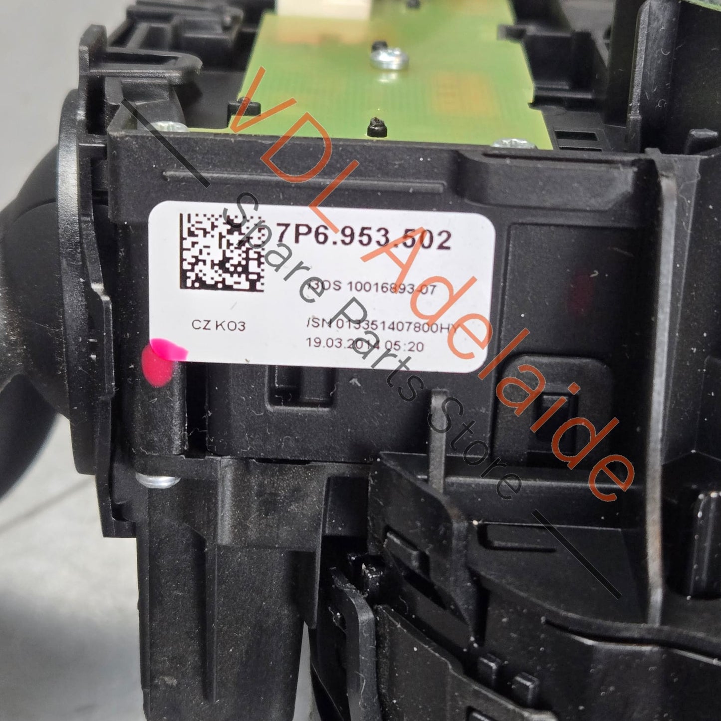 7P6953502    VW Touareg 7P Steering Column Combination Combi Switch 7P6953502