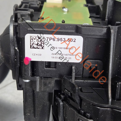 7P6953502    VW Touareg 7P Steering Column Combination Combi Switch 7P6953502