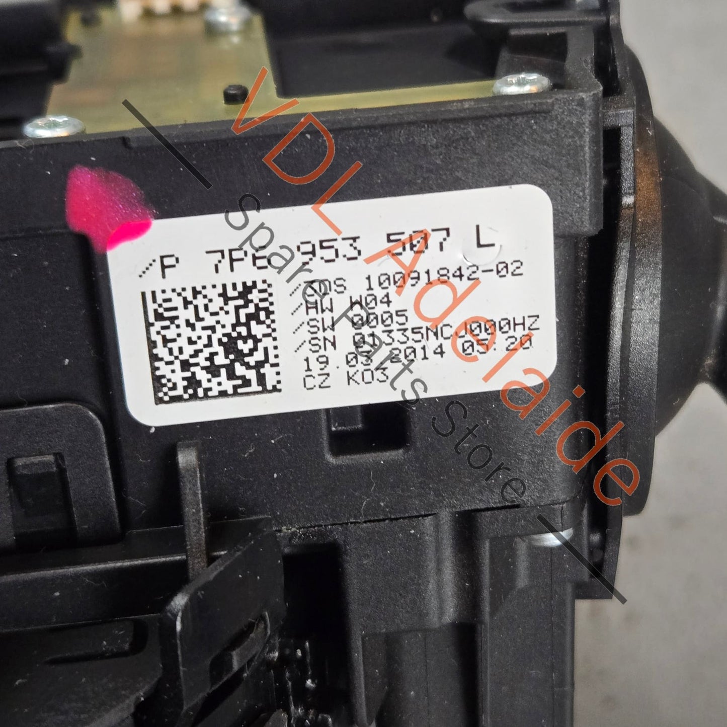 7P6953502    VW Touareg 7P Steering Column Combination Combi Switch 7P6953502