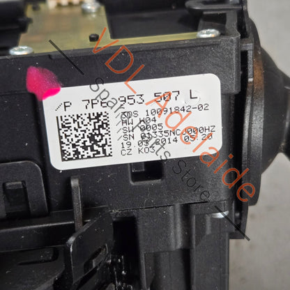 7P6953502    VW Touareg 7P Steering Column Combination Combi Switch 7P6953502