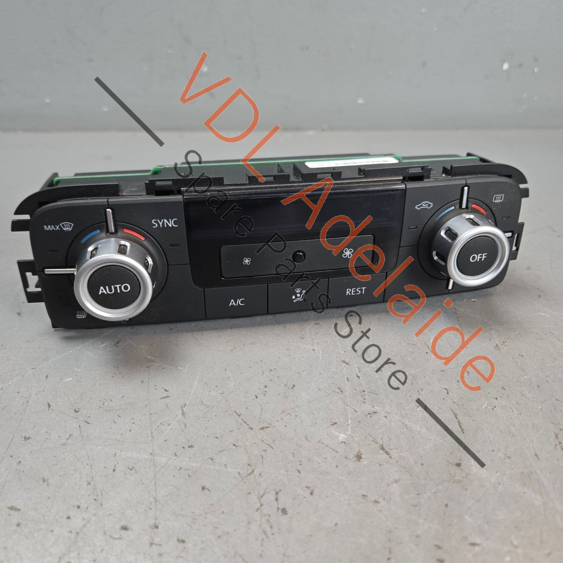 7P6907040BR    VW Touareg 7P Climate Aircon AC Switch Control Panel 7P6907040BR