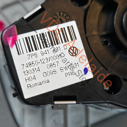 7P6941431D    VW Touareg 7P Headlight Combination Combi Switch 7P6941431D
