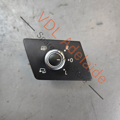 7P2959565C    VW Touareg 7P Switch for Electric Adjustable Exterior Mirrors RHD 7P2959565C