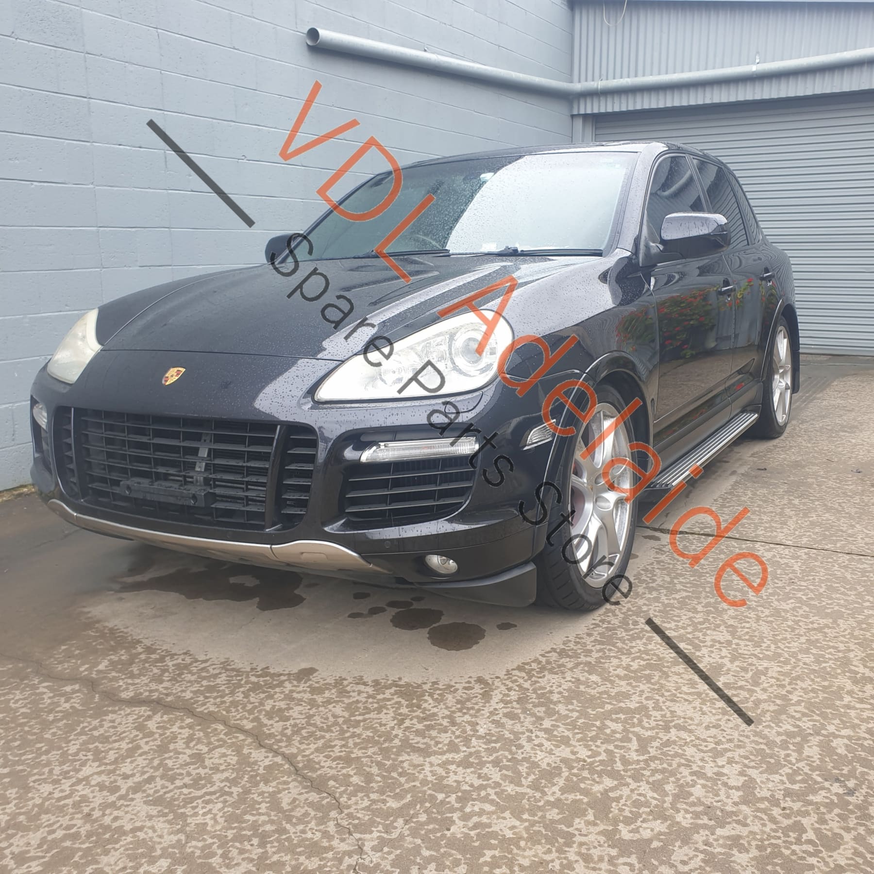 Porsche Cayenne 9PA 955 957 Rear Cargo Boot Loading Edge Protection Trim Stainless Steel 95555145903