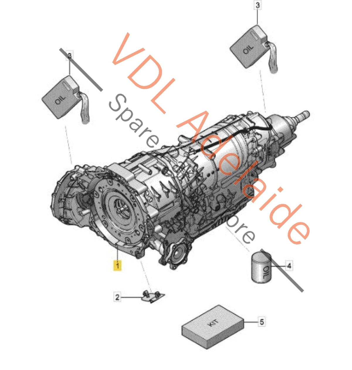 0D6300036Q 0D6300036QX   Bentley Bentayga SHT 8 Speed Gearbox Automatic Transmission 6mth warranty 13xxxkm