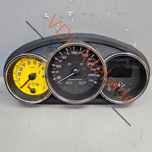 248103070R    Renault Megane RS250 RS265 D95 RS Dash Instrument Cluster KM/H 248103070R