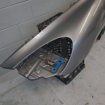 Porsche Cayenne 958 Front Left Fender Mudguard Panel Meteor Gray Metallic M7W/9Q
