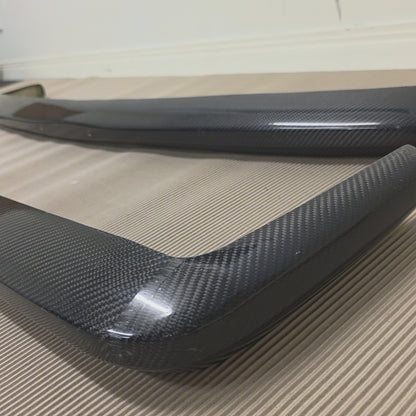Datsun 510 1600 Bluebird Lightweight Exposed Carbon Fibre Bumper Bar Set Front & Back 2.5kg pair! Aftermarket