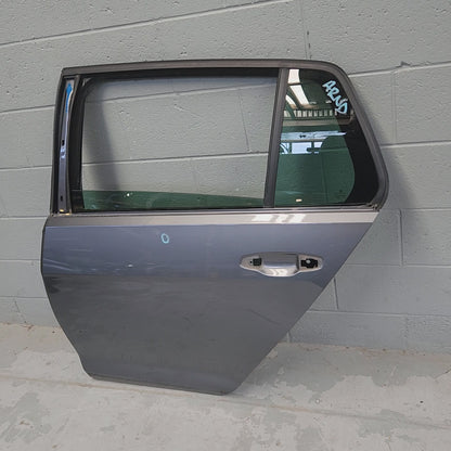 VW Golf MK7 7.5 Rear Left Door Shell Panel Indium Grey LR7H X3X3 5G4833055AC