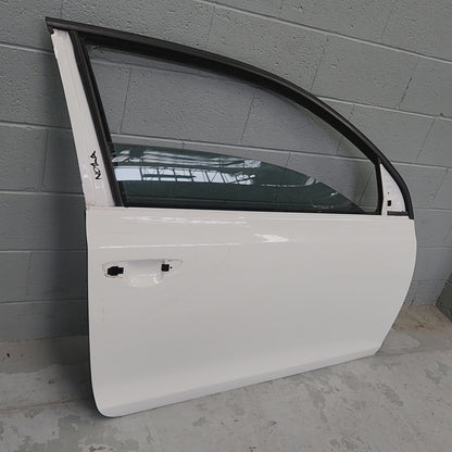 VW Golf MK6 3dr Hatch Right Front Door Shell Panel Candy White B4B4 LB9A 5K3831056K