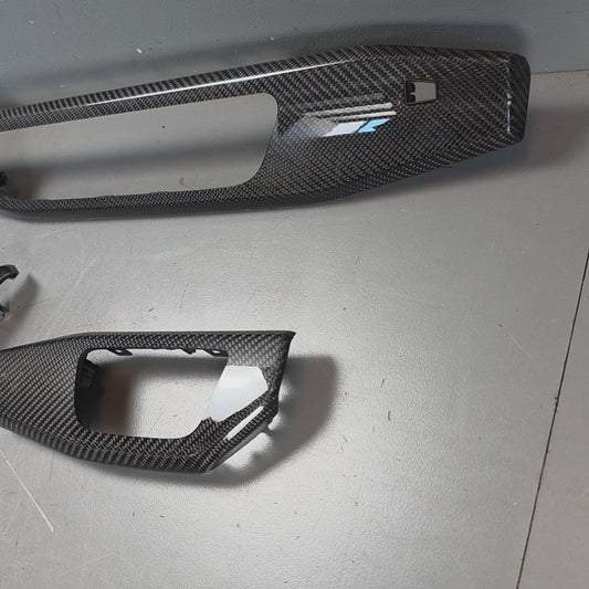 Audi A5 S5 RS5 A4 S4 RS4 F5 B9 Set of Carbon Fibre Interior Trim Set Dasboard & Centre Console 8W2863969K6T3 8W2853189AB6T3 8W2853190AE6T3