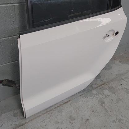 VW Polo 6R Rear Left Door Shell Panel Candy White B4 / B9A