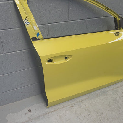 Audi A3 8Y Sedan Front Right Door Shell Panel Python Yellow R1 / X1W