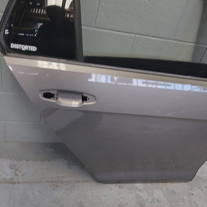 VW Golf MK7 Rear Right Door Shell Panel Limestone Grey LA7N Z1 A7N