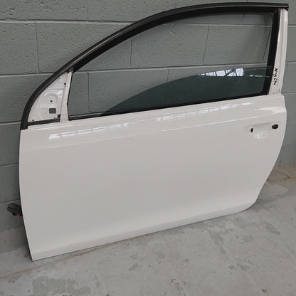 VW Golf MK6 3dr Hatch Left Front Door Shell Panel Candy White B4B4 LB9A 5K3831055K