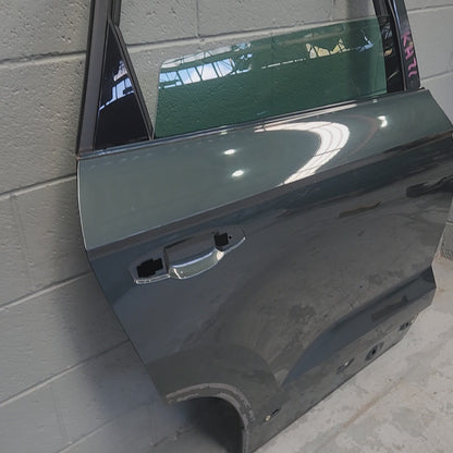 Cupra Ateca Rear Right Door Shell w Glass 9S / X6T Camouflage Green Metallic 575833052J