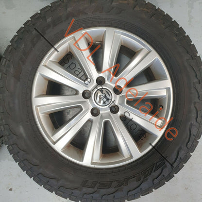 VW Amarok Set 18 x 7.5 Durban Alloy Rim Wheel & Tyre Set Falken Wildpeak AT3 2H0601025B