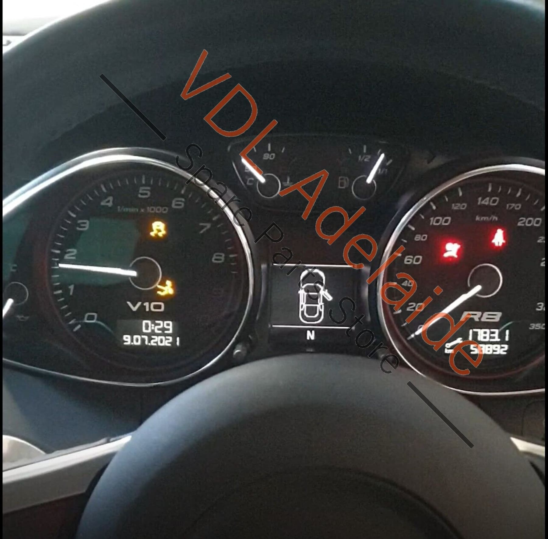 Audi R8 42 Side Marker Flasher Turn Signal Indicator for Mirror 8J0949101 Left