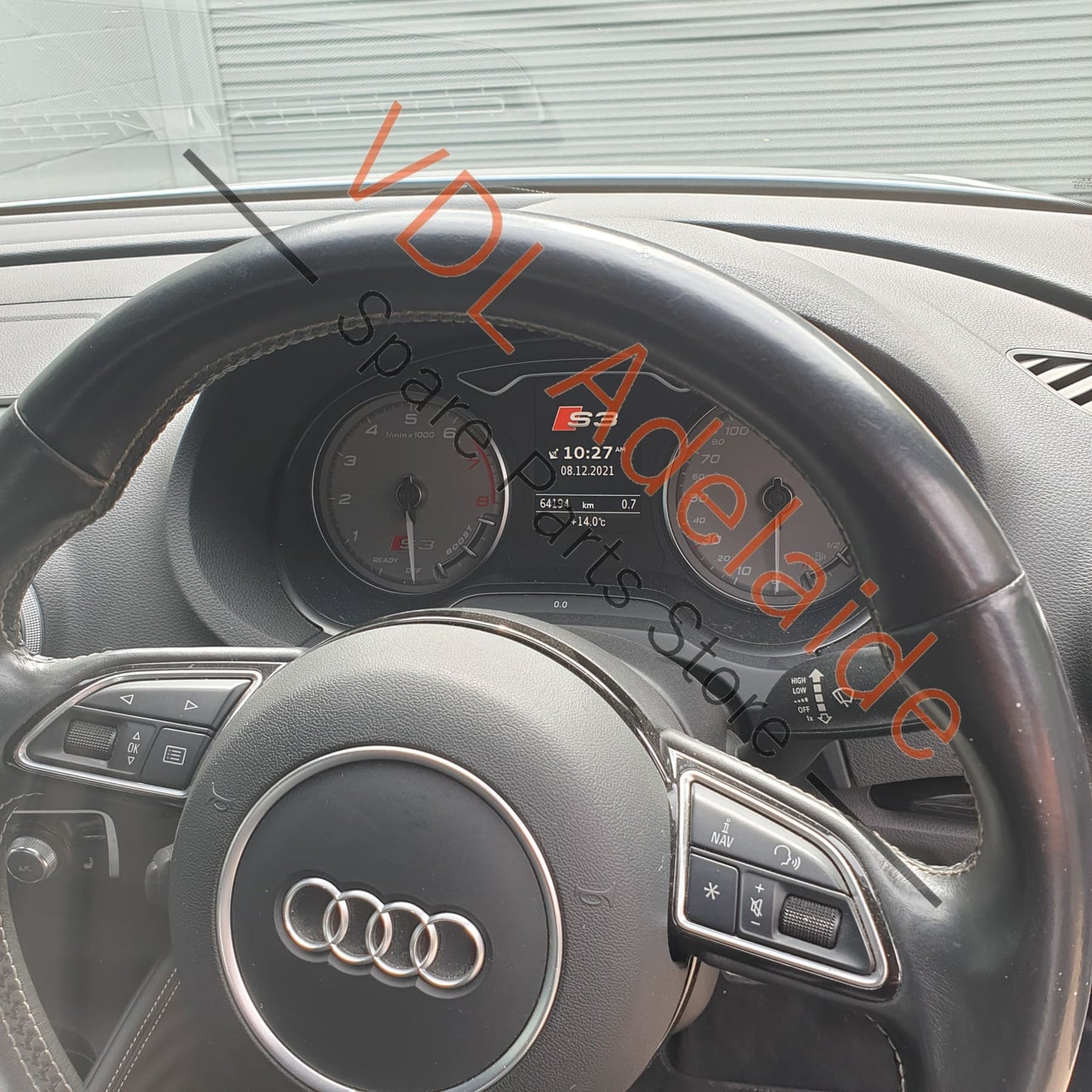 Audi S3 8V Drivers Side Knee Airbag Unit for RHD 8V2880841C 8V2880841D